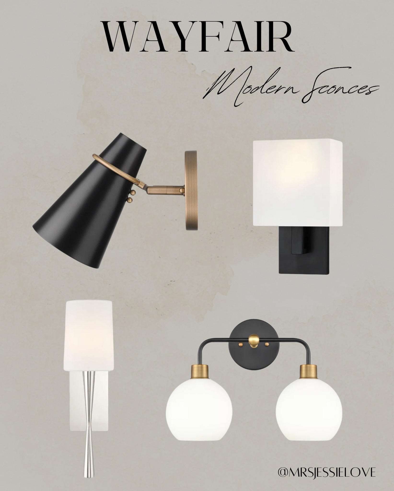 Wayfair modern sconces 

#LTKsalealert #LTKfindsunder100 #LTKhome