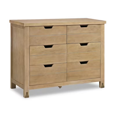 Baby Relax Ridgeline 6-Drawer Dresser in Natural | buybuy BABY