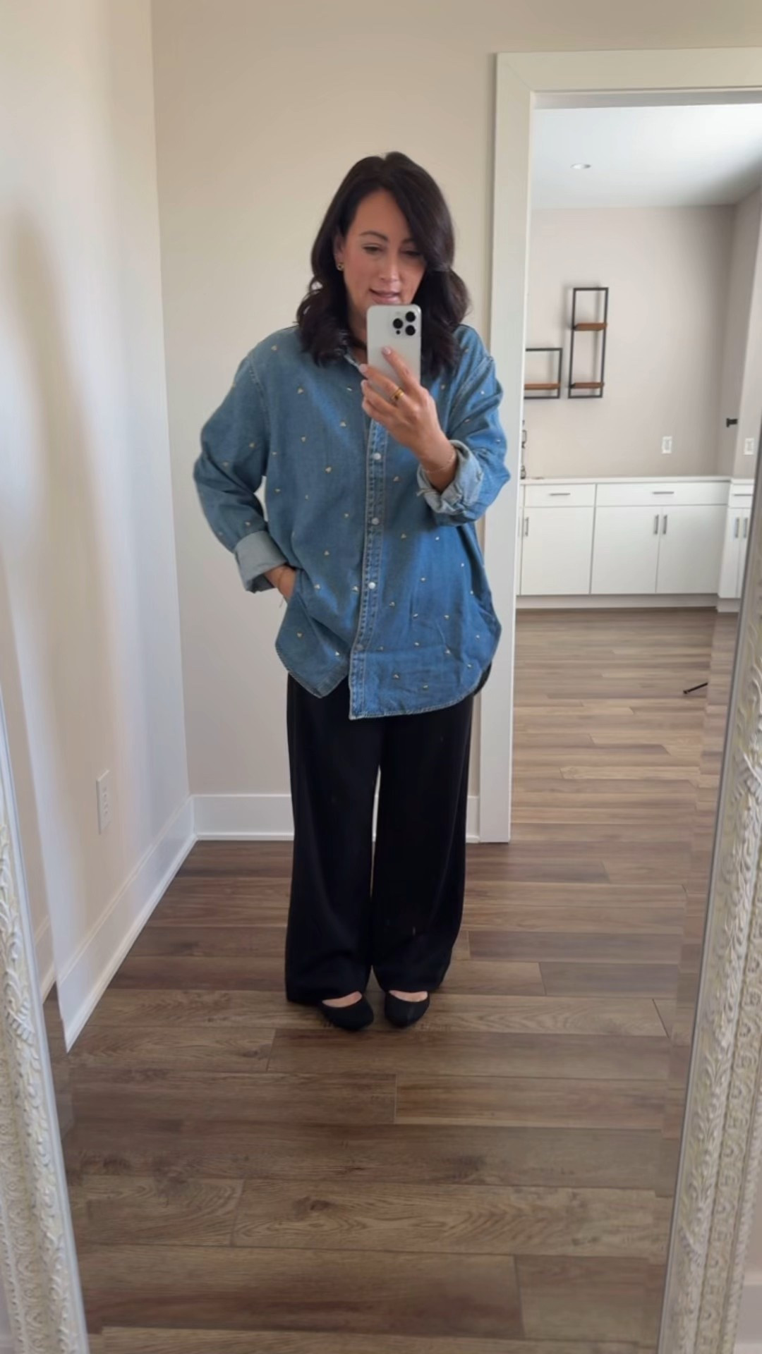 TARGET 🎯 TUESDAY 
• XXL - sized up for a very oversized fit 
• medium regular length pants (I’m 5’4)
• flats true to sixe 


#LTKPetite #LTKOver40 #LTKFindsUnder50