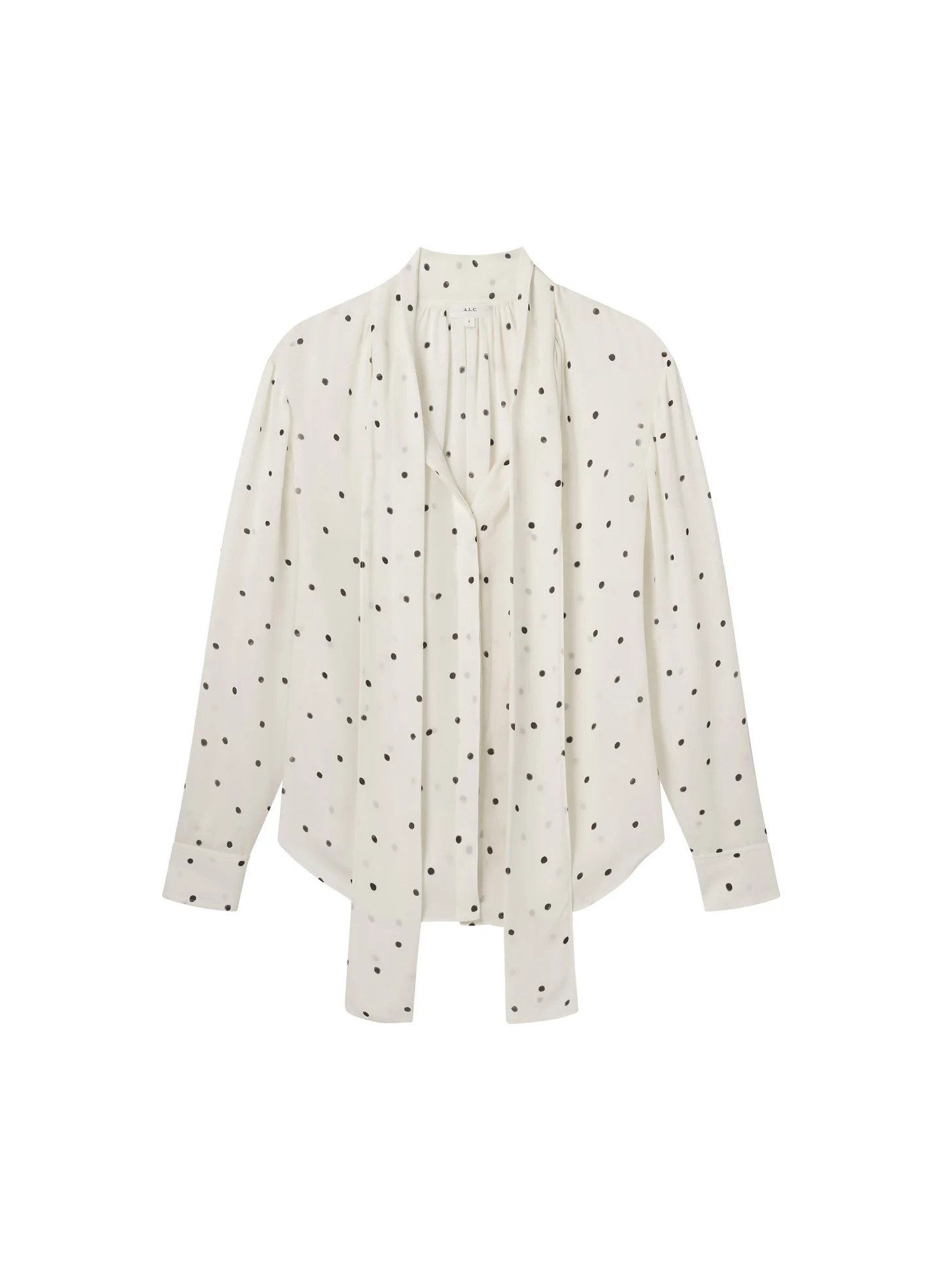 Viv Polka Dot Silk Top | A.L.C