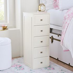 LoveShackFancy Bow Storage Tower (12"x33") | Pottery Barn Teen