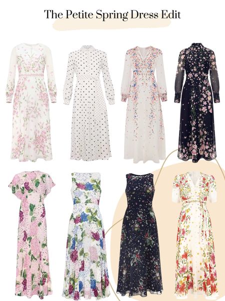 The petite spring dress edit 