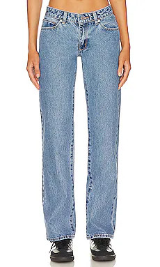 Low Rise Straight Jeans
                    
                    Abrand
                         ... | Revolve Clothing (Global)