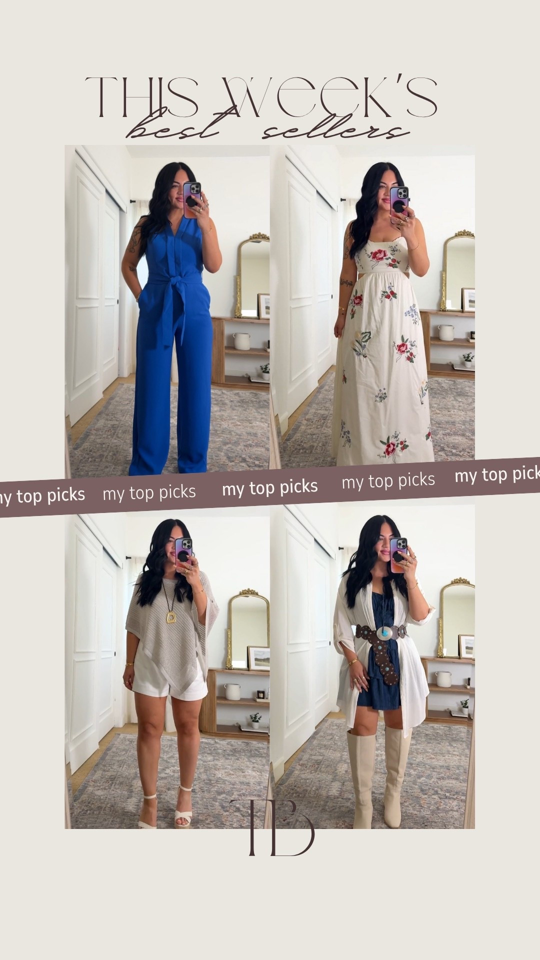 Top picks for the week!

TTS: Large! Abercrombie stackable code: SUITEAF for extra $$ off!!

Picks, top picks, best sellers, whbm, target, Abercrombie, Abercrombie sale, midsize, Tori block

#LTKootd #LTKgrwm #LTKSaleAlert