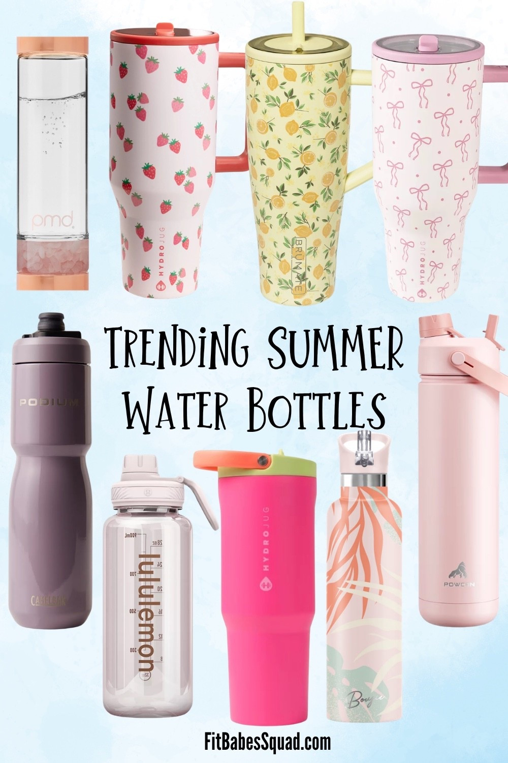 I swear having a cute water bottle makes it so much easier to actually drink your water 🤍 these are the trending summer styles I keep reaching for… big enough to hit your hydration goals, aesthetic enough to carry everywhere, and actually functional (no leaks, keeps drinks cold, easy to sip all day) 💧✨

If you’ve been trying to drink more water, start here. It sounds simple, but it works.

#waterbottle #cutewaterbottles #trendywaterbottles #hydration #hydrationgoals #fitnessessentials #gymmusthaves #amazonfinds #ltkfitness #ltkfinds

#LTKfitnessgoals #LTKmorningroutine #LTKSeasonal