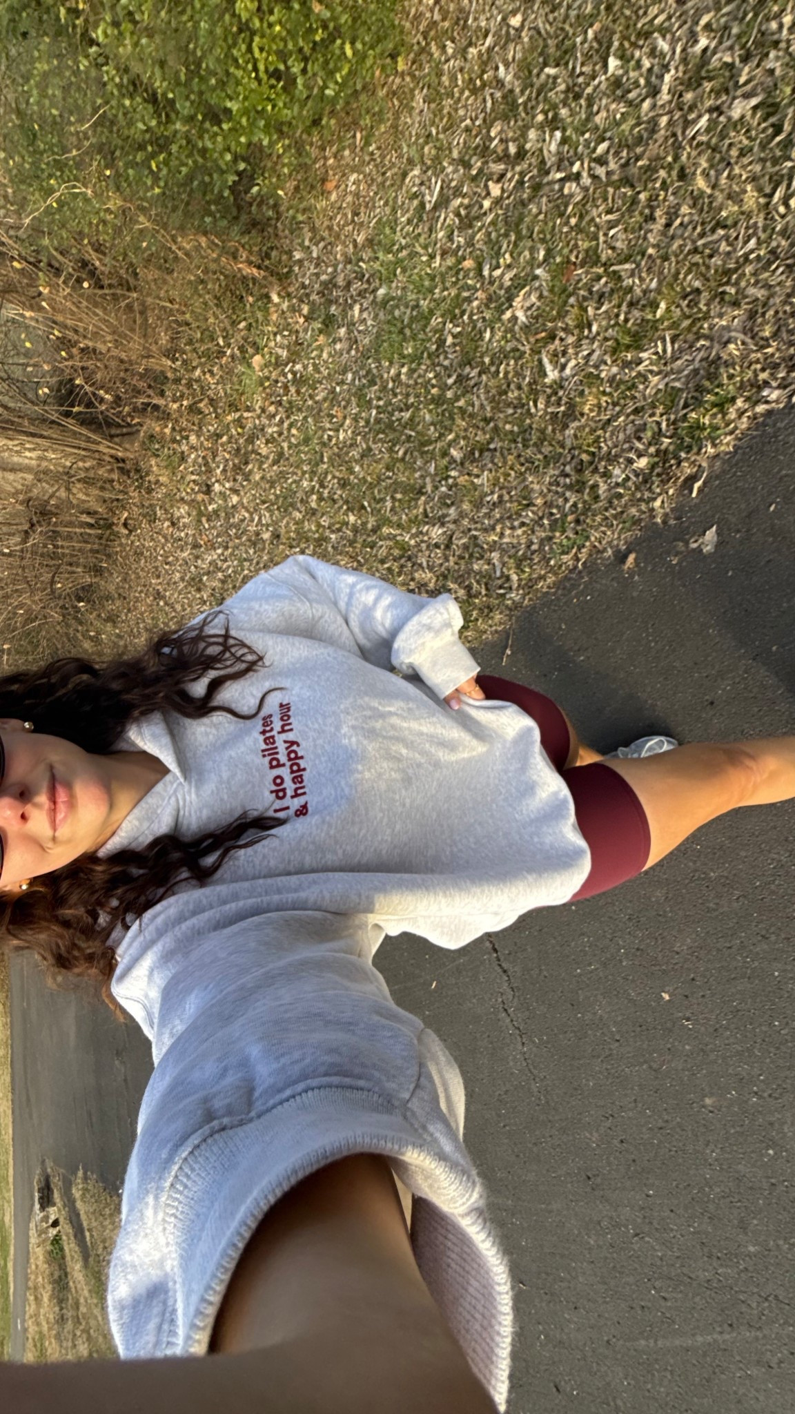 Outfit for longing and walking all from Abercrombie! Xl hoodie, large top and shorts!  

#LTKselfcare #LTKfitnessgoals #LTKgrwm