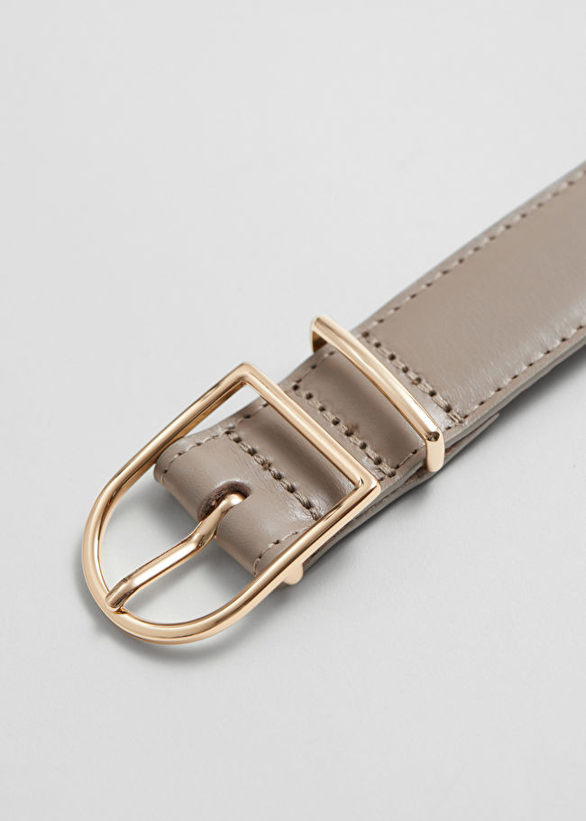 Mid-Waist Leather Belt | & Other Stories US