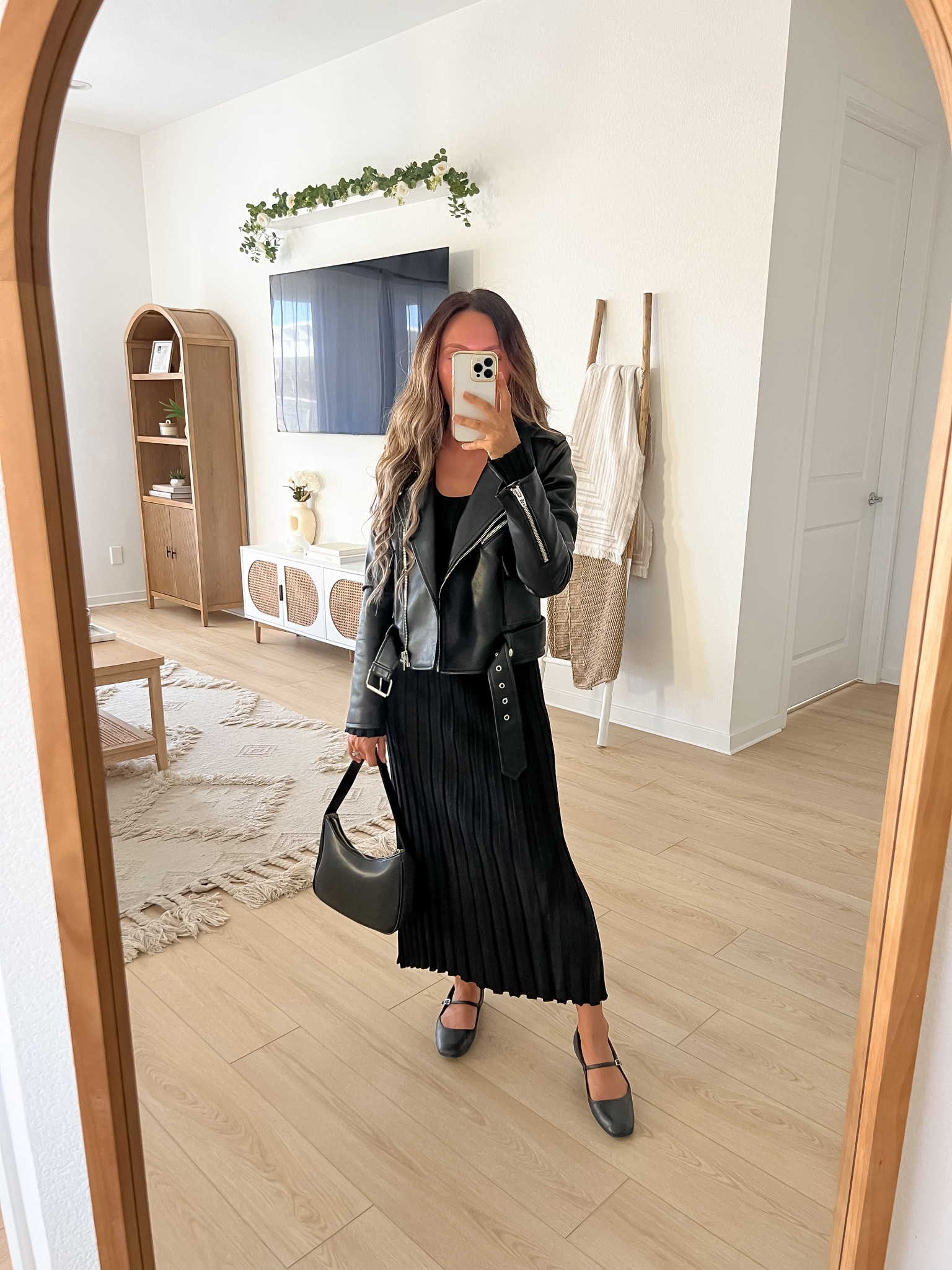 Fall date night outfit idea | fall outfits, fall date night dress, fall date night outfits, fall brunch outfit, fall dress outfit, fall sweater dress outfit, fall dress outfit with moto jacket, fall dress outfit with flats, fall midi dress outfit, elevated casual outfit, dressy outfit, classic outfit, minimalist outfit, fall capsule wardrobe, fall basics, 2024 fall fashion trends, 2024 fall shoe trends, ballet flats, fall dress, moto jacket, leather jacket, fall outerwear, ShowPo, Abercrombie, Amazon fashion, neutral outfit, neutral fashion

#liketkit #LTKShoeCrush #LTKFindsUnder100 #LTKItBag #LTKSaleAlert #LTKParties #LTKSeasonal #LTKTravel #LTKFallSale #LTKFindsUnder50 #LTKStyleTip