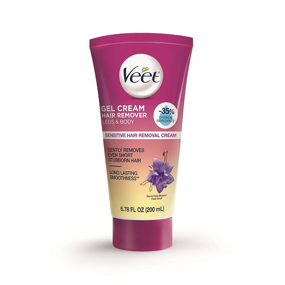Veet Botanic Inspirations Gel Cream Legs & Body, 6.78 oz | Amazon (US)