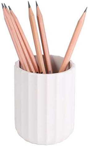YOSCO Silicone Pencil Holder Round Pen Cup for Desk Cute Office Desktop Stationery Organizer for Kid | Amazon (US)