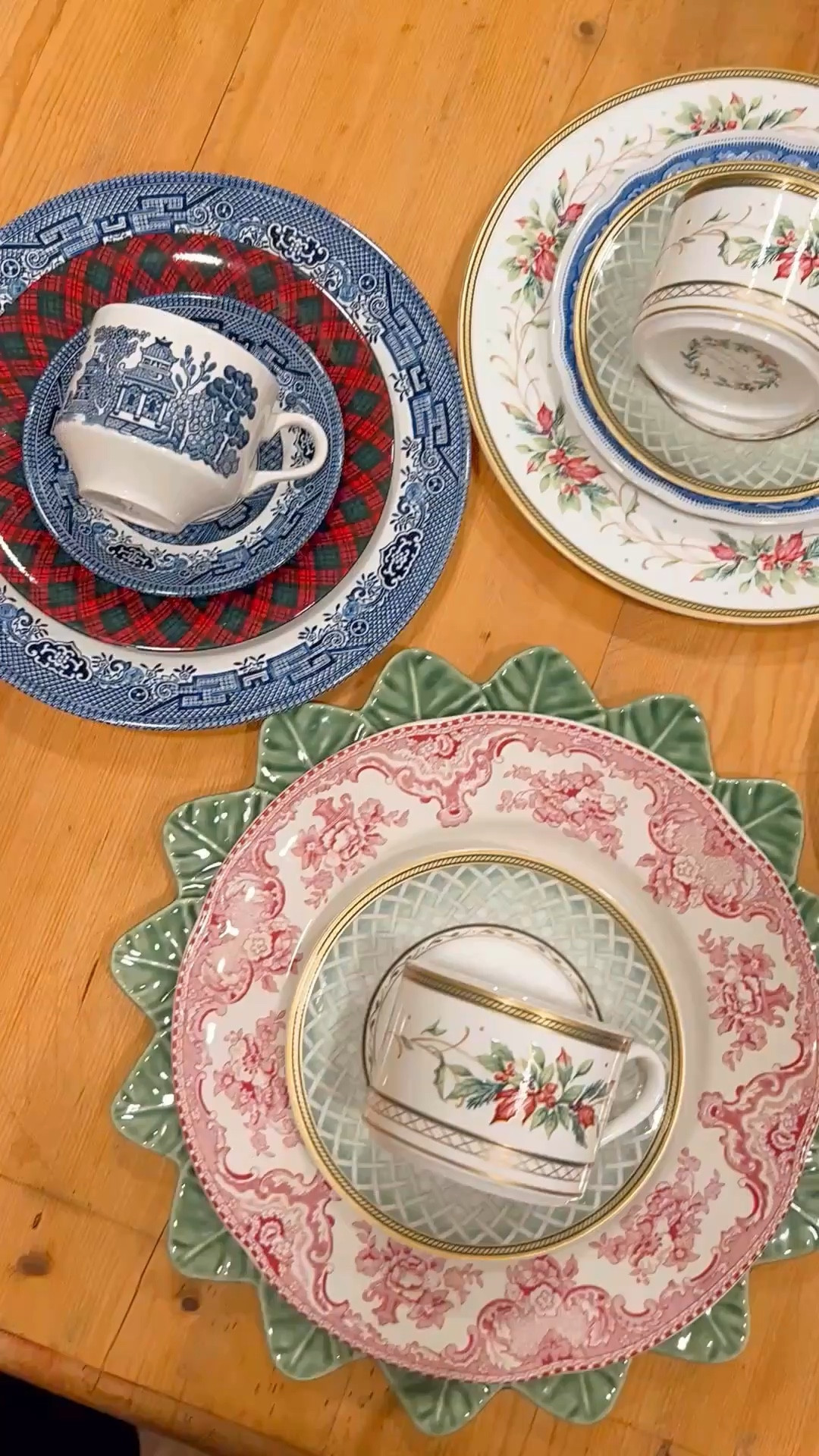 I left to mix and match my Christmas dish patterns.

#LTKHoliday #LTKSeasonal #LTKHome