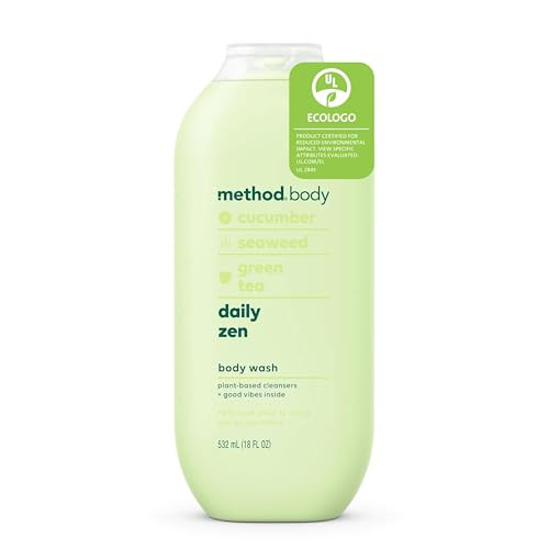 Method Body Wash, Daily Zen, Paraben and Phthalate Free, 18 oz (Pack of 1) | Amazon (US)