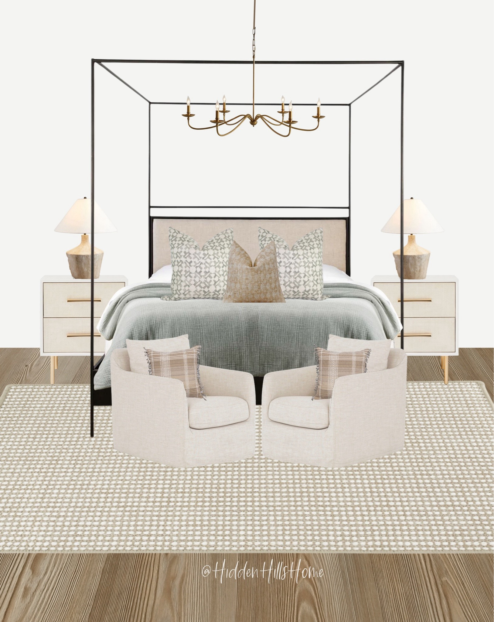 Sutherland Canopy Bed curated on LTK