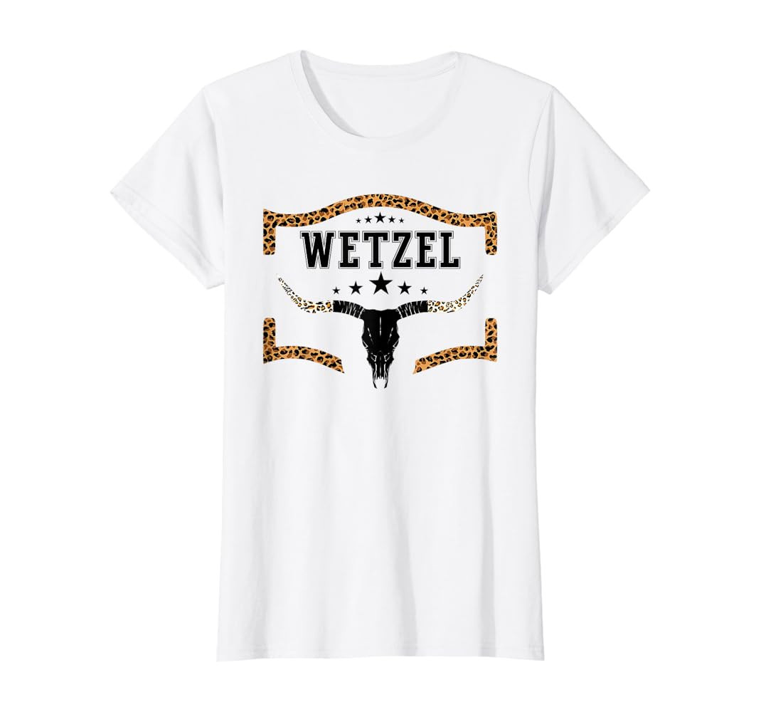 I Love Wetzel Last Name Wetzel Family T-Shirt | Amazon (US)