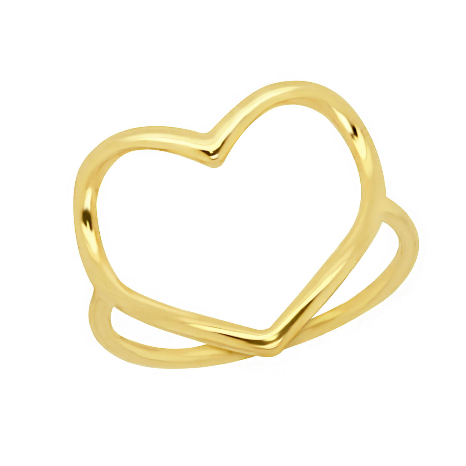Heart Cutout Ring in 14K Gold | Sam's Club