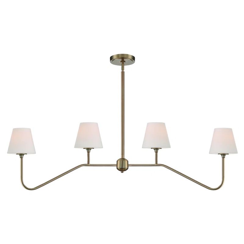 Lane 4 - Light Shaded Geometric Chandelier | Wayfair Professional