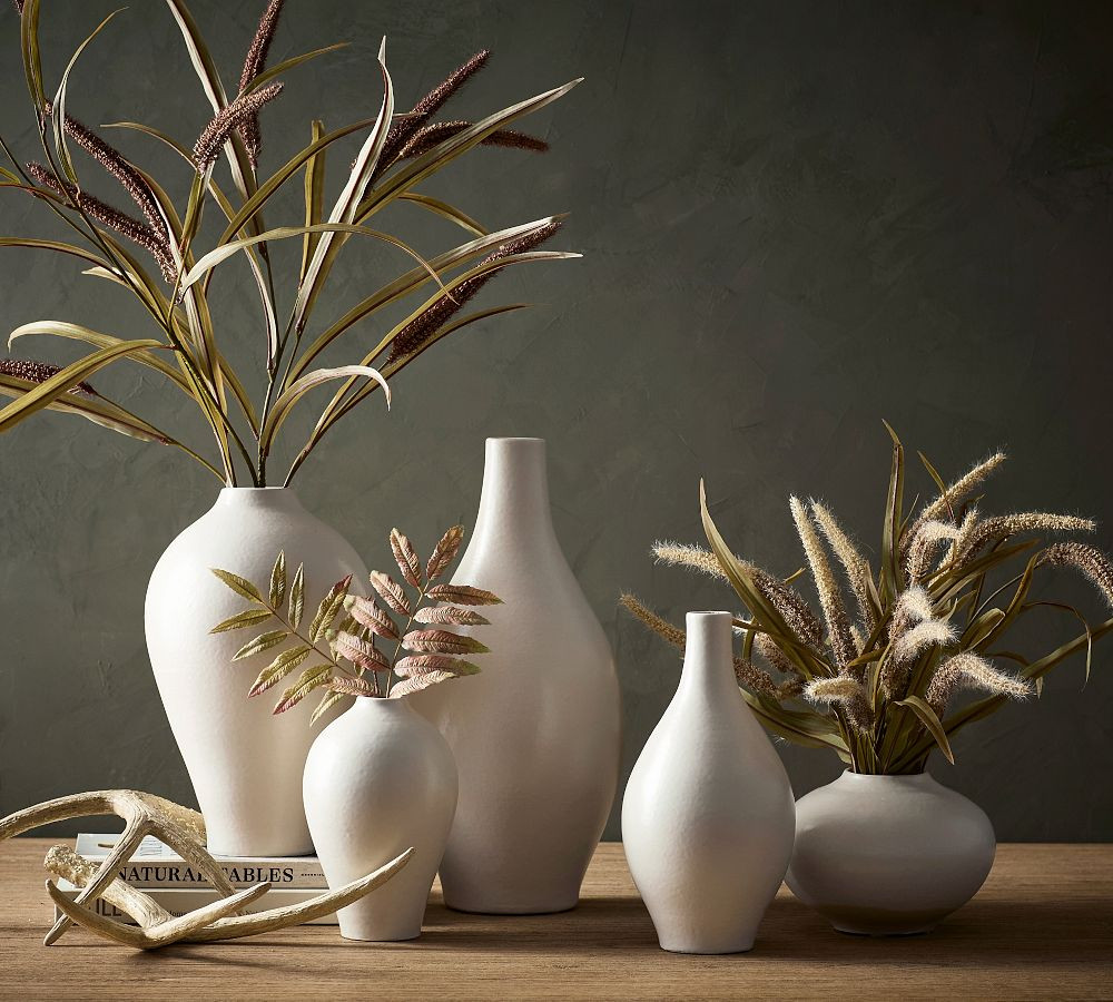 Nolina Ceramic Vase Collection | Pottery Barn (US)