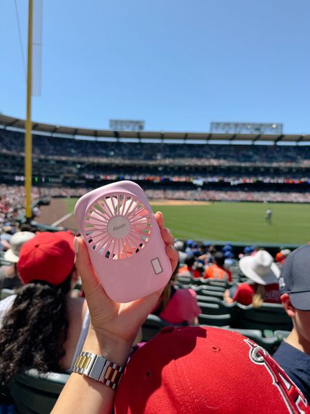This fan kept me cool the entire baseball game. Some use for makeup, I use it for when I get hot flashes. 🙃 

#LTKfindsunder50
