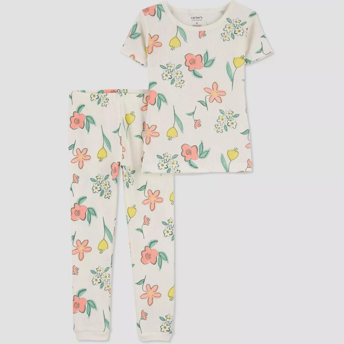 Carter's Just One You®️ Comfy Soft Toddler Girls' 2pc Pajama Set | Target