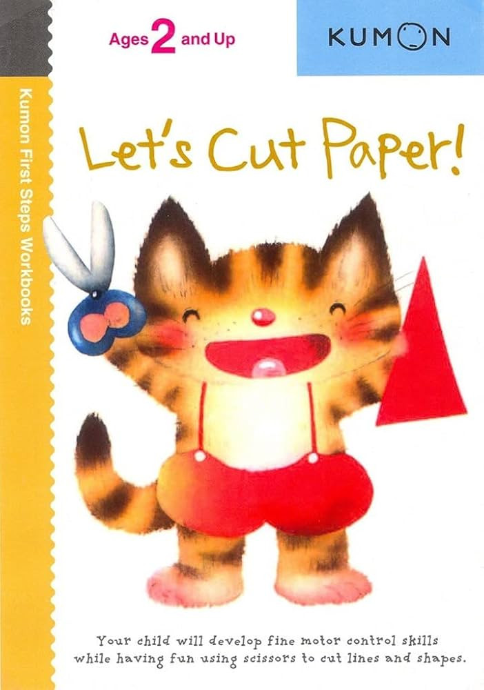 Let's Cut Paper! (Kumon First Steps Workbooks) | Amazon (US)
