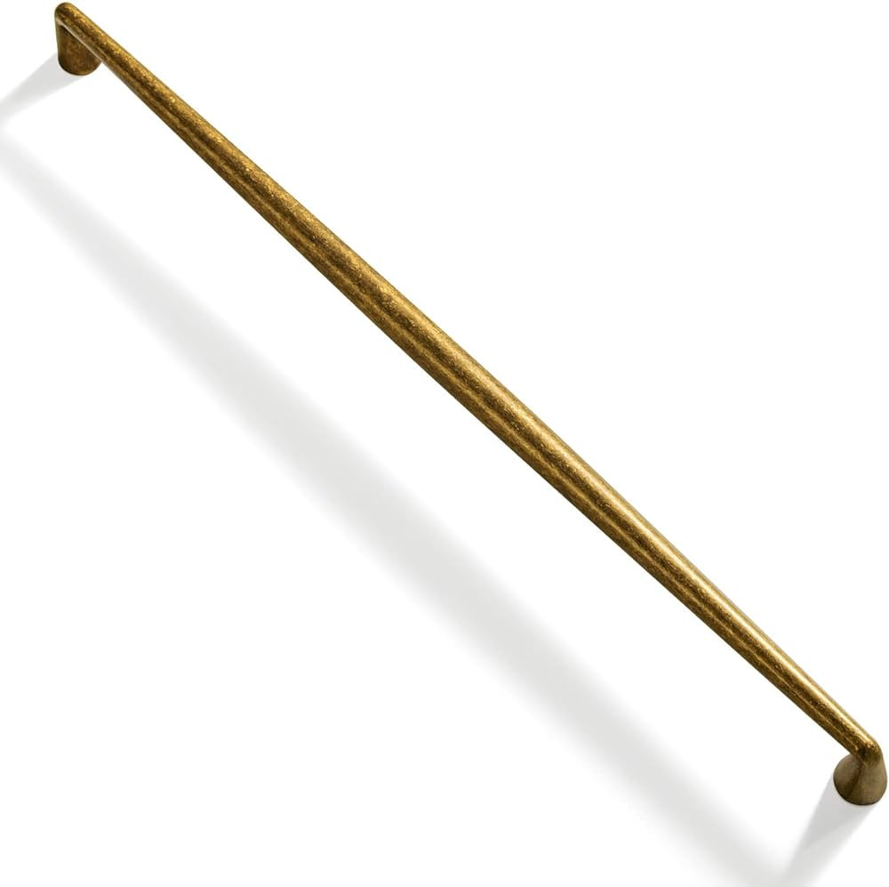 Goo-Ki Vintage Retro Antique Brass Zinc Alloy Cabinet Handles - 10''( 256mm ) Hole Center Afforda... | Amazon (US)