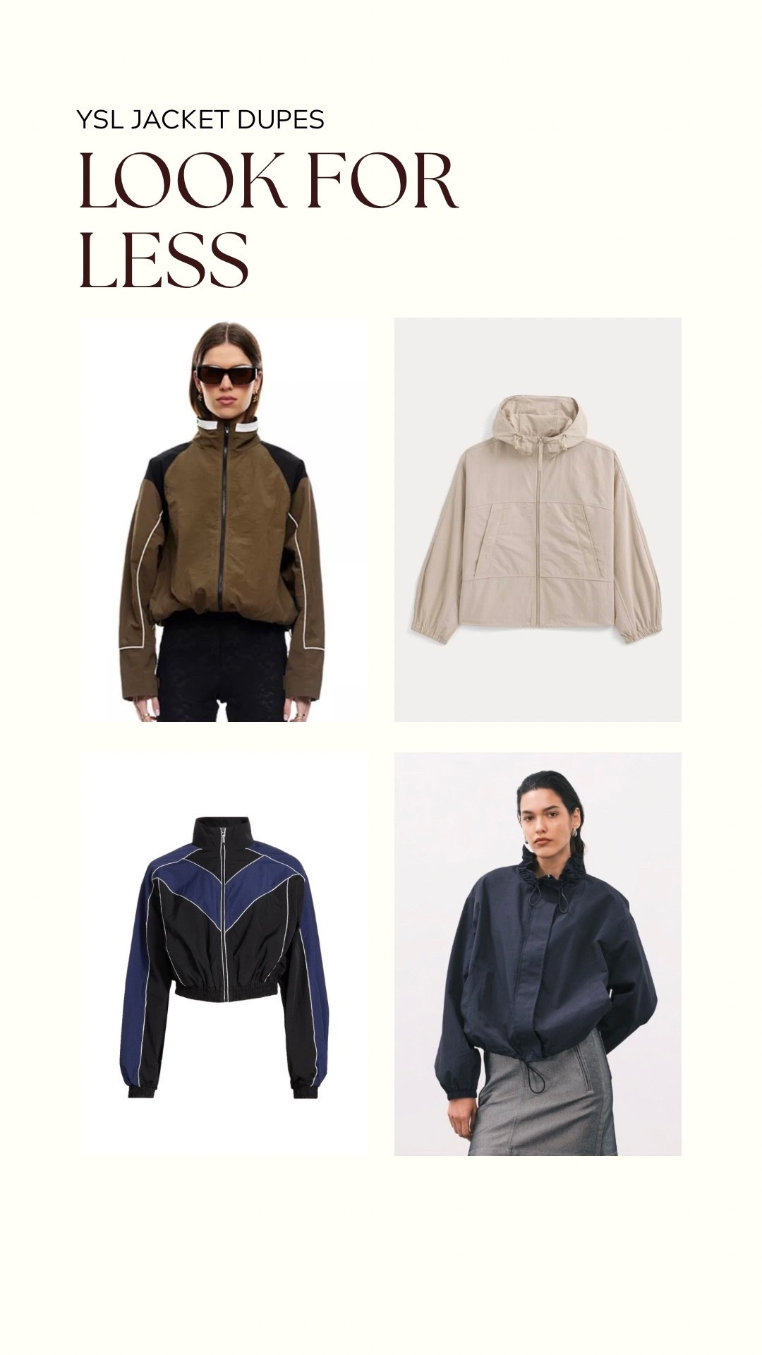 More great YSL jacket dupes since you guys sold out the @ASTR the Label jacket 🤯🤯🤯

#LTKgrwm #LTKdayinmylife #LTKootd