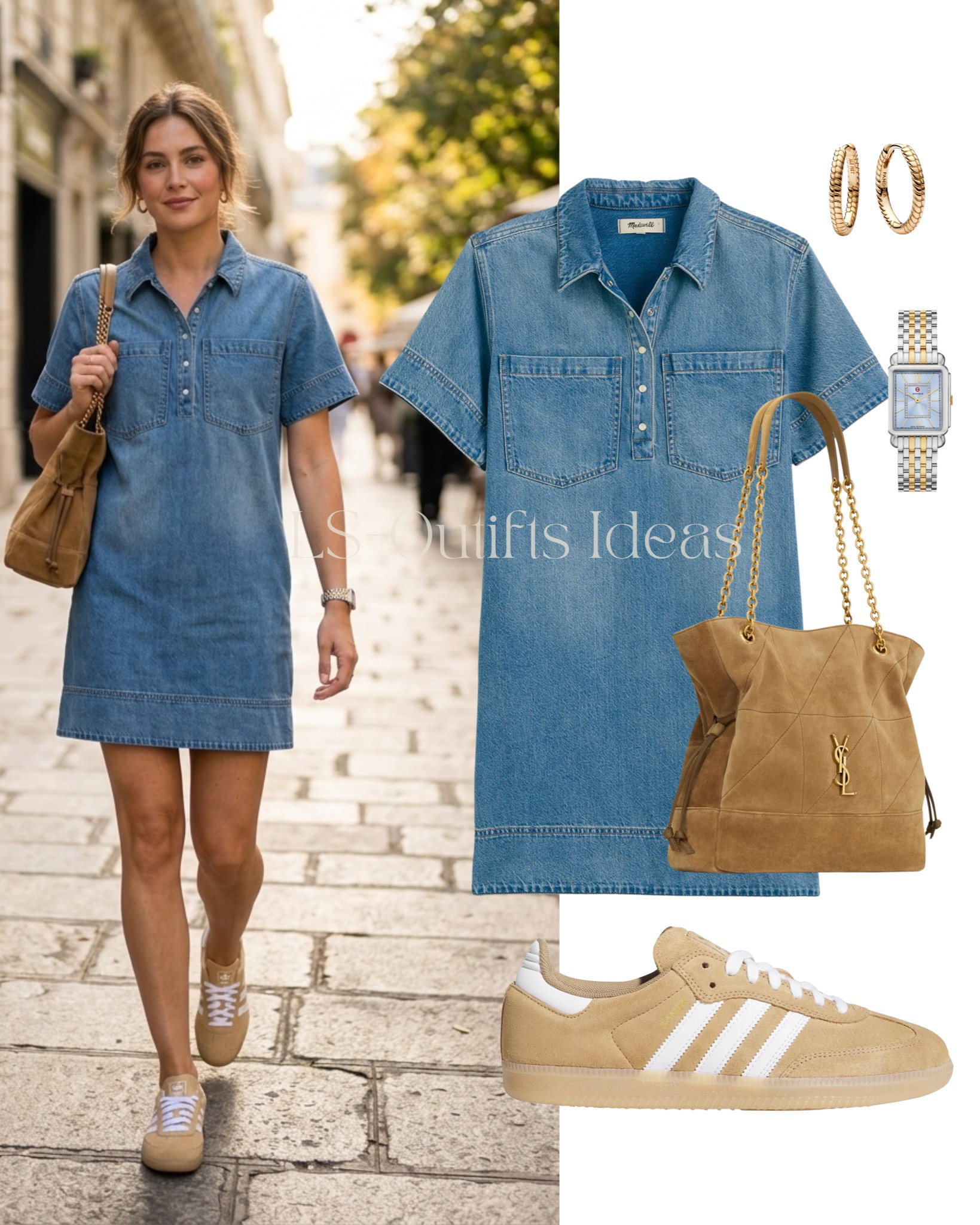 Denim outfit idea 💙

#LTKootd #LTKdayinmylife #LTKMidsize