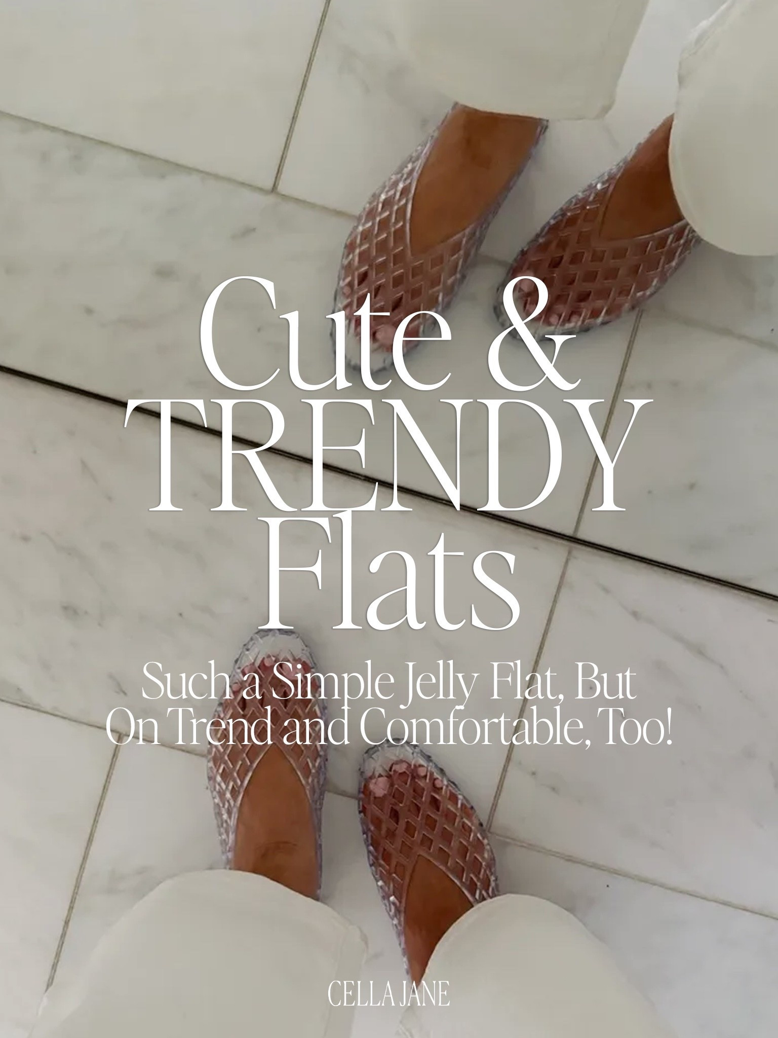 I absolutely love a jelly flat. So cute, so comfy and right on trend.

#LTKsummer