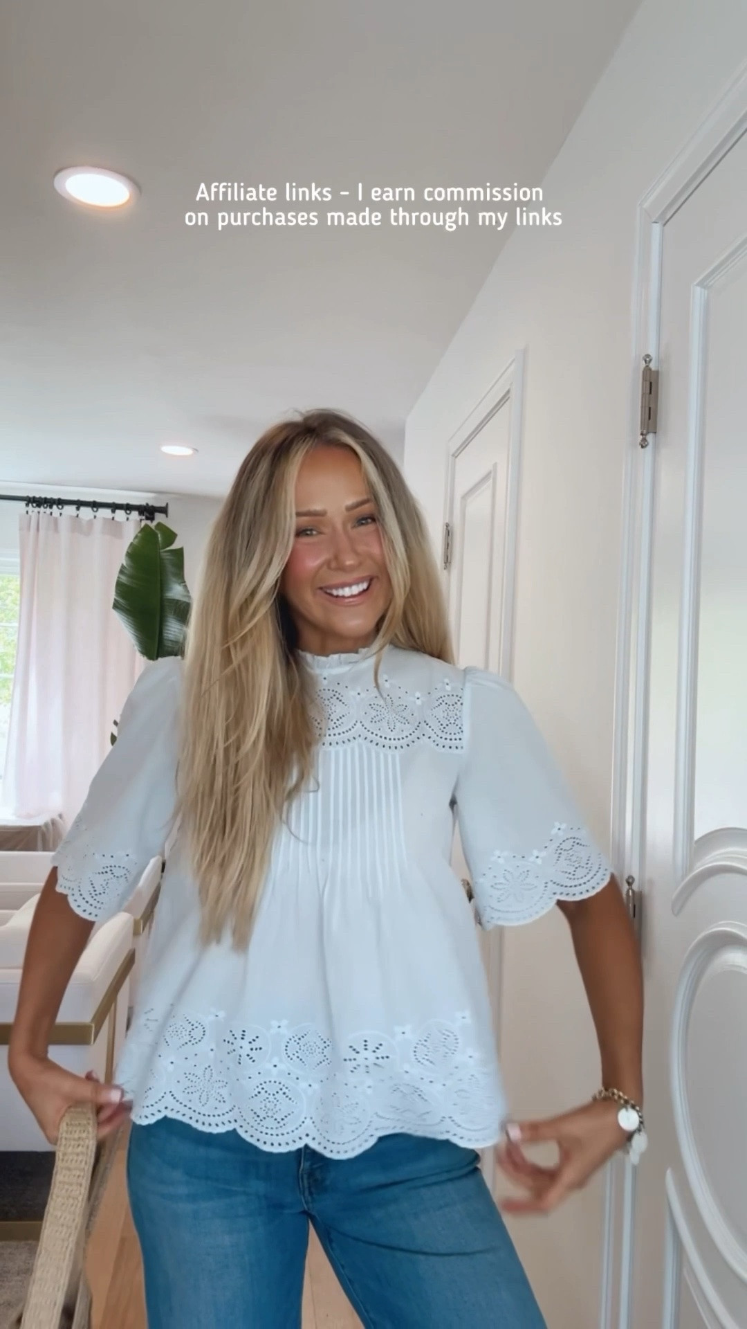 Affiliate links - I earn commission on purchases made through my links | casual summer outfit
Madewell top
J.Crew jeans
Zara bag
