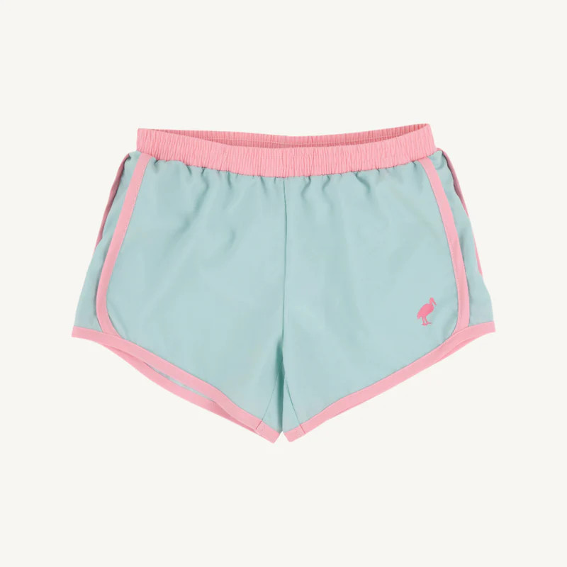 Prepletic™ Shimmy Shake Shorts - Old Greenwich Green with Sandpearl Pi | The Beaufort Bonnet Company