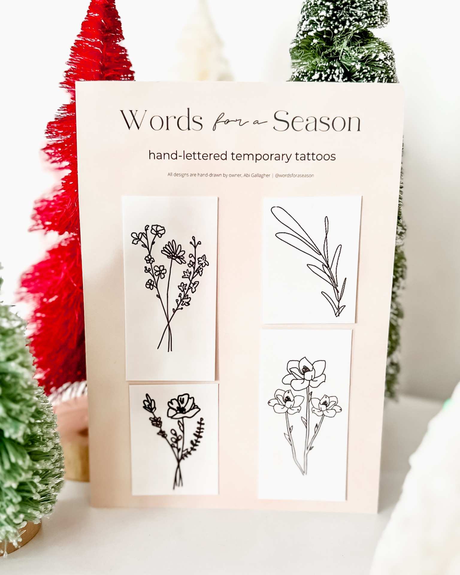 Stocking Stuffer Idea - Aesthetic Temporary Tattoos 

Words for a season / temporary tattoo / hand drawn / hand written / stocking stuffer / bridesmaid gift / bachelorette party gift / #ad 

#LTKGiftGuide #LTKstyletip #LTKSeasonal