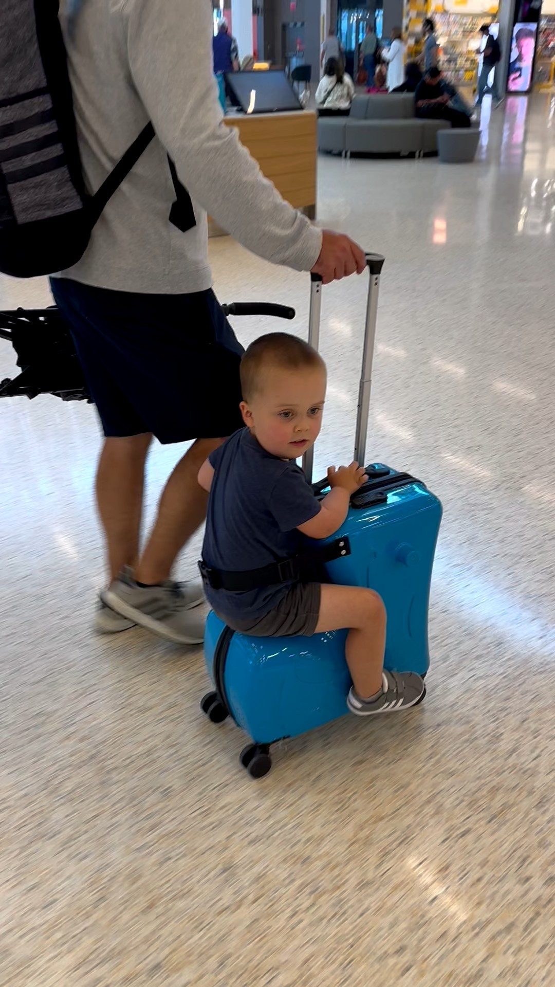 The best investment you can make if you are traveling with a kiddo: a riding suitcase! Beckham loves his and feels like he’s driving himself around. This is our third trip using ours and we can’t recommend it enough  

#LTKItBag #LTKTravel #LTKBaby