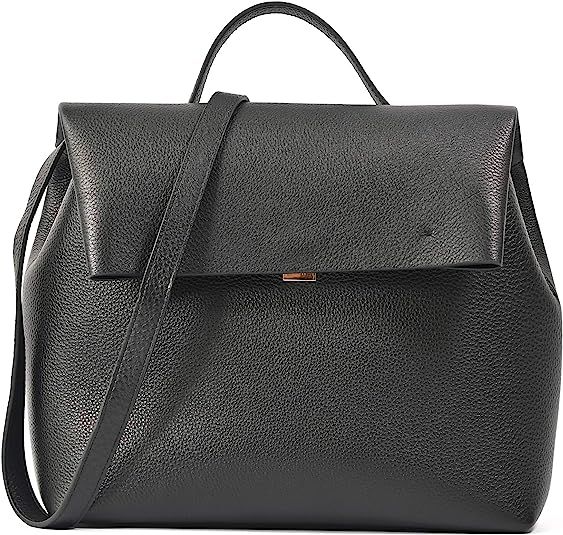 KZNI Genuine Leather Satchel Handbags,Purses and Handbags for Women,Shoulder Crossbody Bags with ... | Amazon (US)