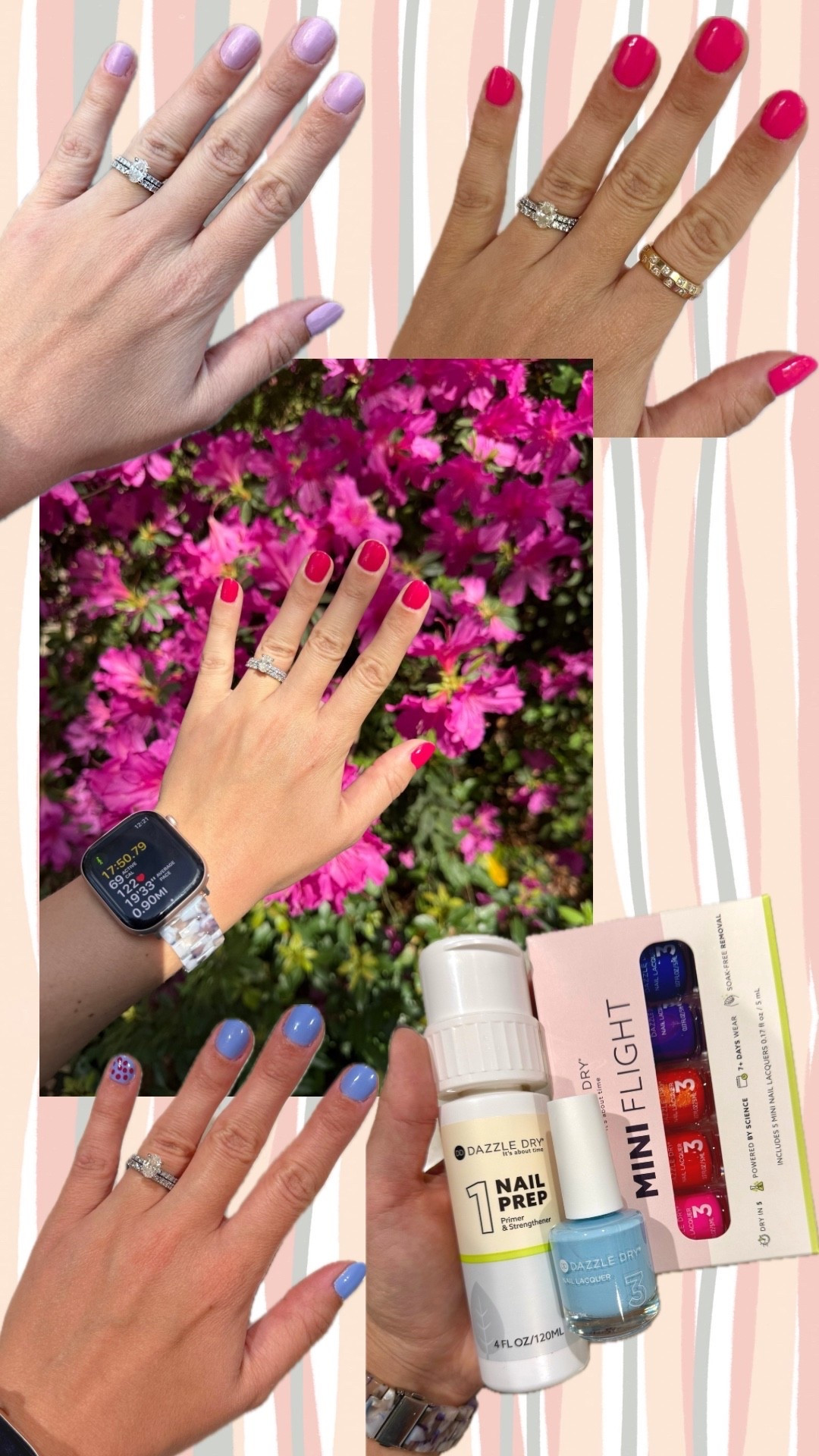 20% off mini kits right now @Dazzle Dry 🤩

At-home nails | nail polish | long-lasting nails | summer nails | manicure

#LTKgrwm #LTKBeauty #LTKSaleAlert