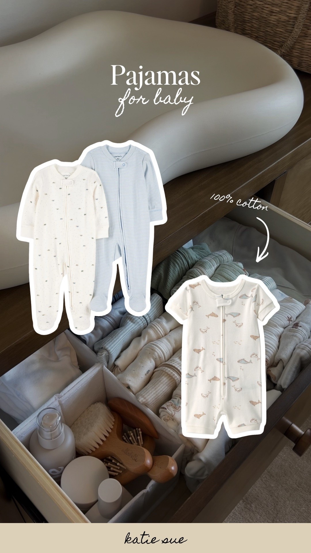 Cotton pajamas for baby!

#LTKmomlife #LTKKids