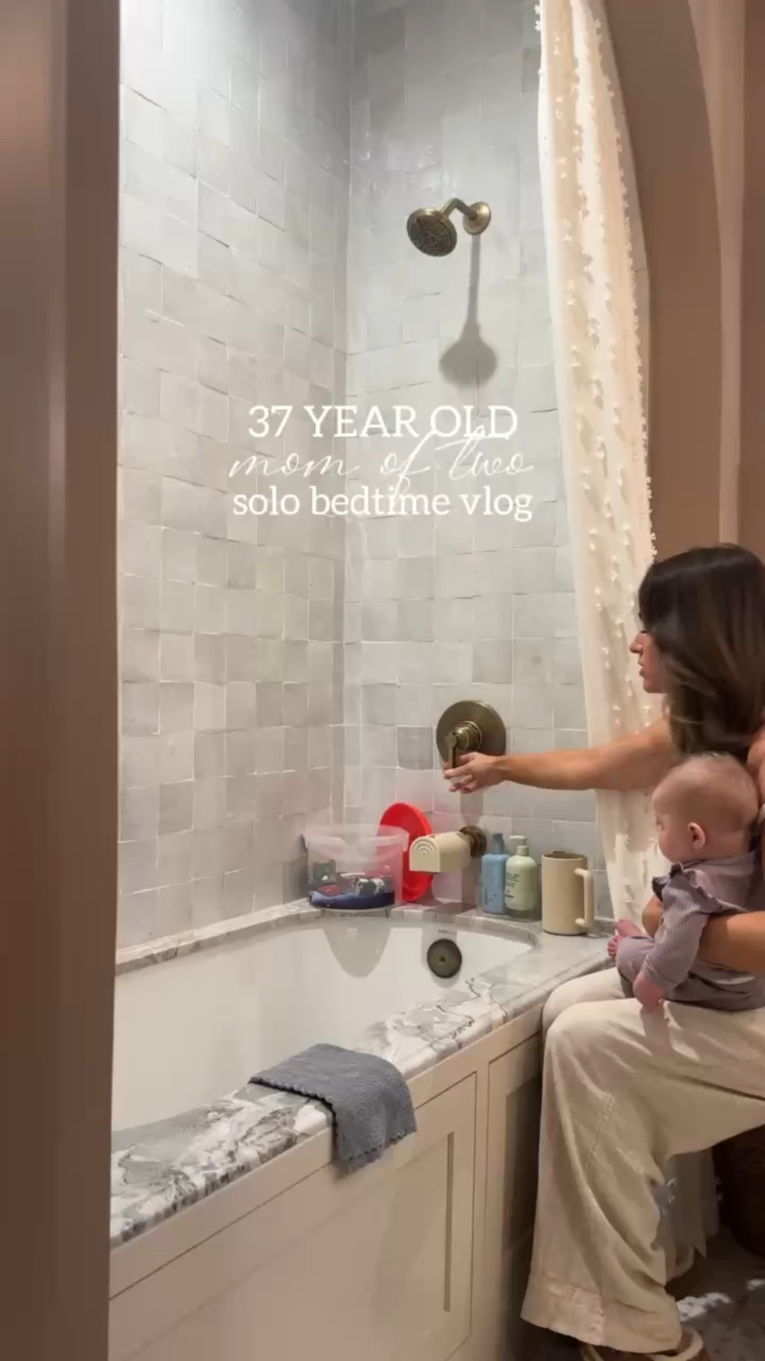 SOLO BEDTIME VLOG 
as a mom of two 🥰

#LTKFamily #LTKKids #LTKHome