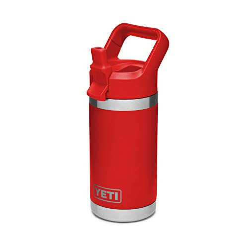 YETI Rambler Jr. 12 oz Kids Bottle, with Straw Cap, Canyon Red | Amazon (US)