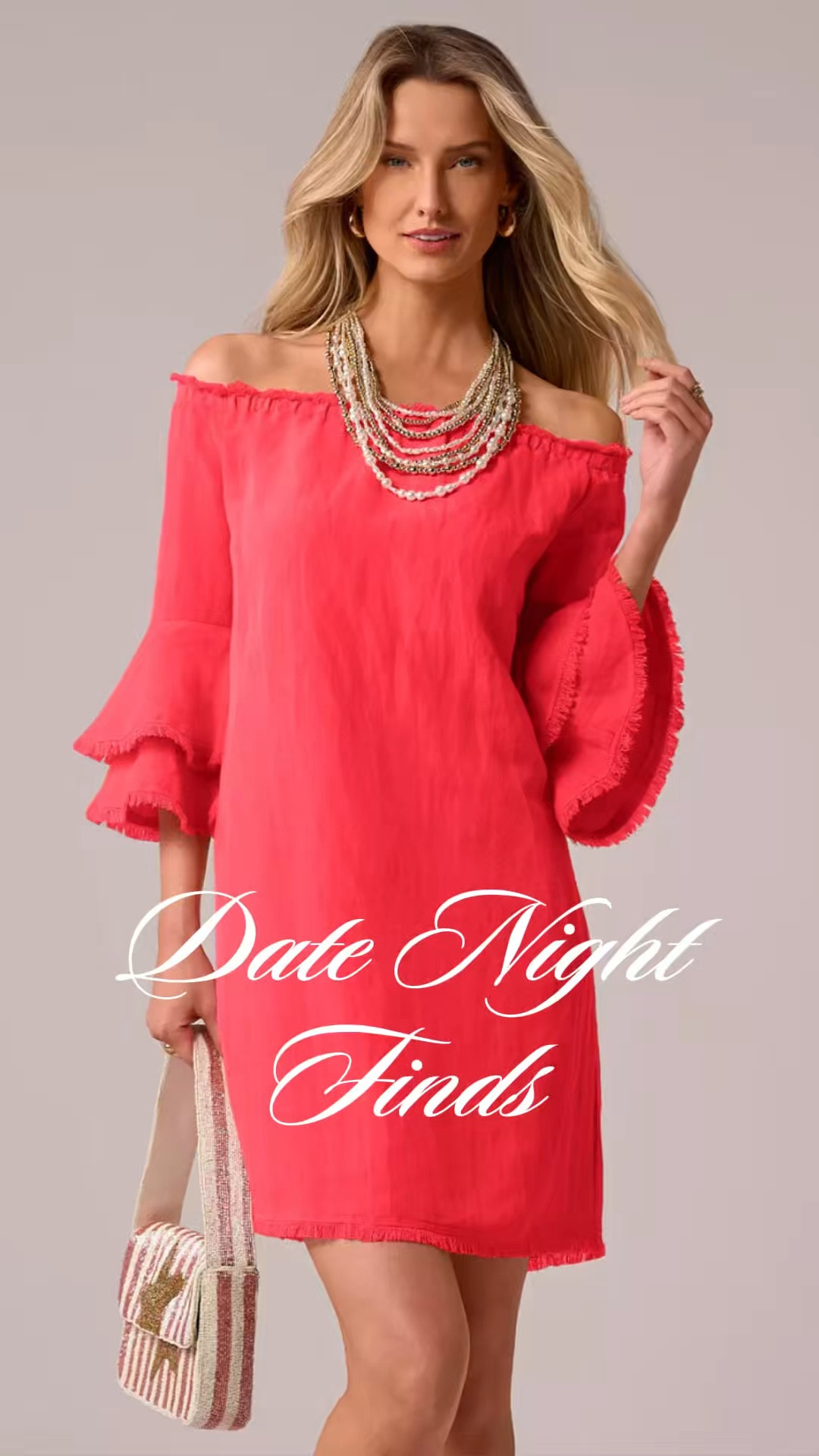What is your favorite type of date night? Cocktails and Dinner,  Music and Dancing, a long walk on the beach or by the lake watching the stars??! There is a date night outfit her for where you are headed.