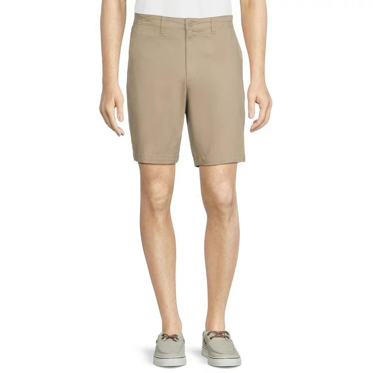 George Men's and Big Men's Flat Front Shorts, 9" Inseam, Sizes 28-54 | Walmart (US)
