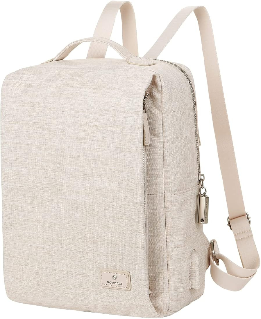 Nordace Siena II Mini Smart Backpack for Everyday Use with USB Charging Port, Water Resistant - S... | Amazon (US)