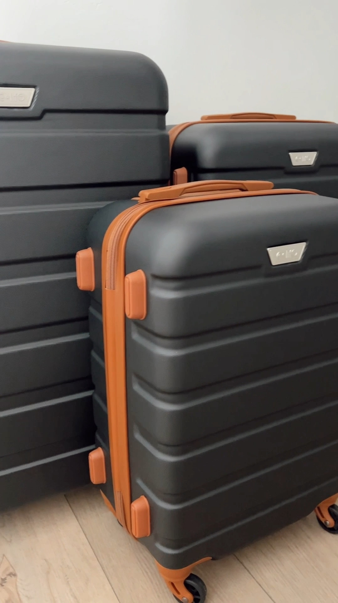 The matching viral luggage set! If you’ve been on the look out for new luggage, THIS IS IT!! ✨✈️ Aesthetically pleasing, 3 different size suitcases, & combination locked zippers. Today they are on a limited time sale— perfect for your next vacation! 

#LTKStyleTip #LTKTravel