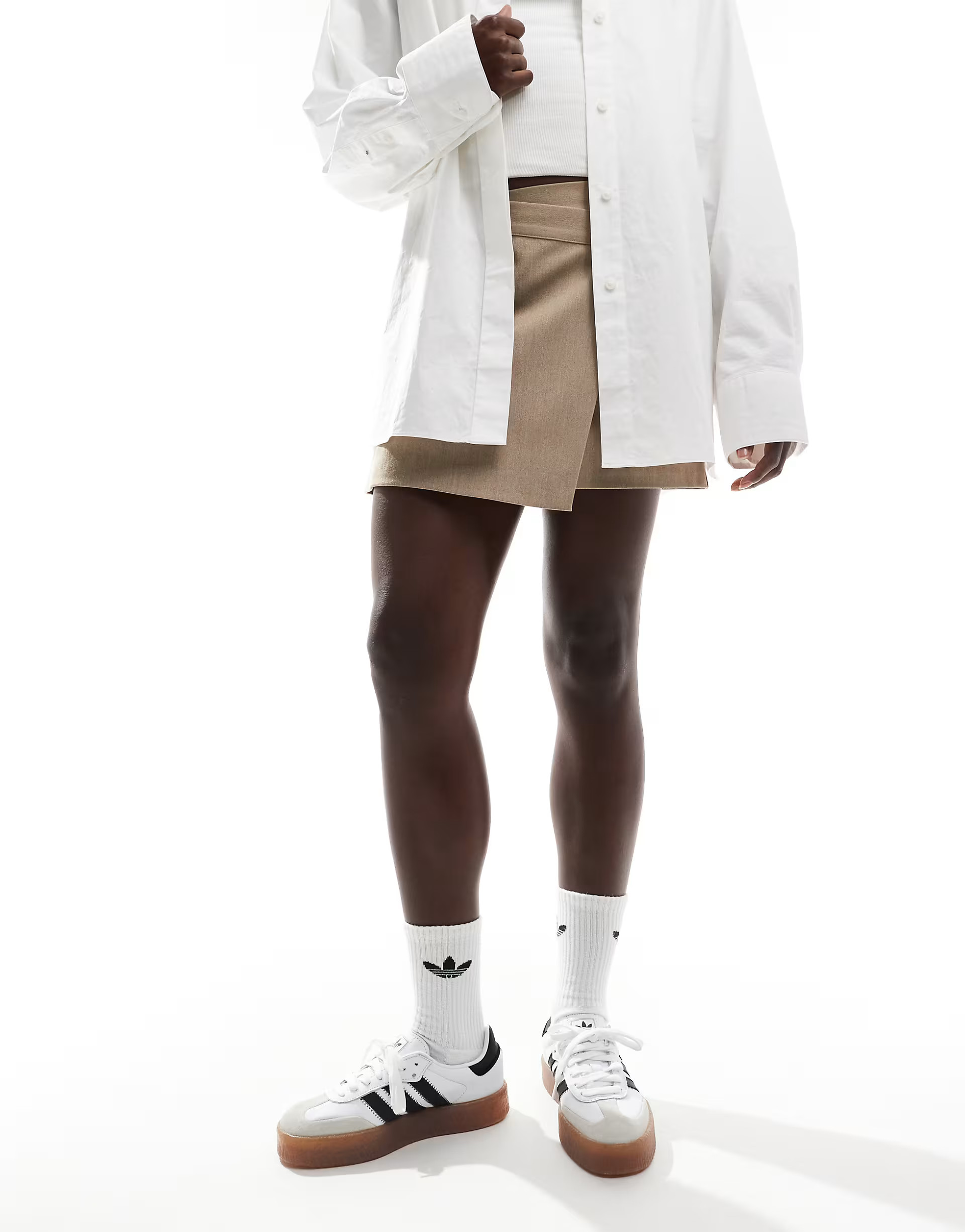 adidas Originals Sambae trainers in white | ASOS (Global)