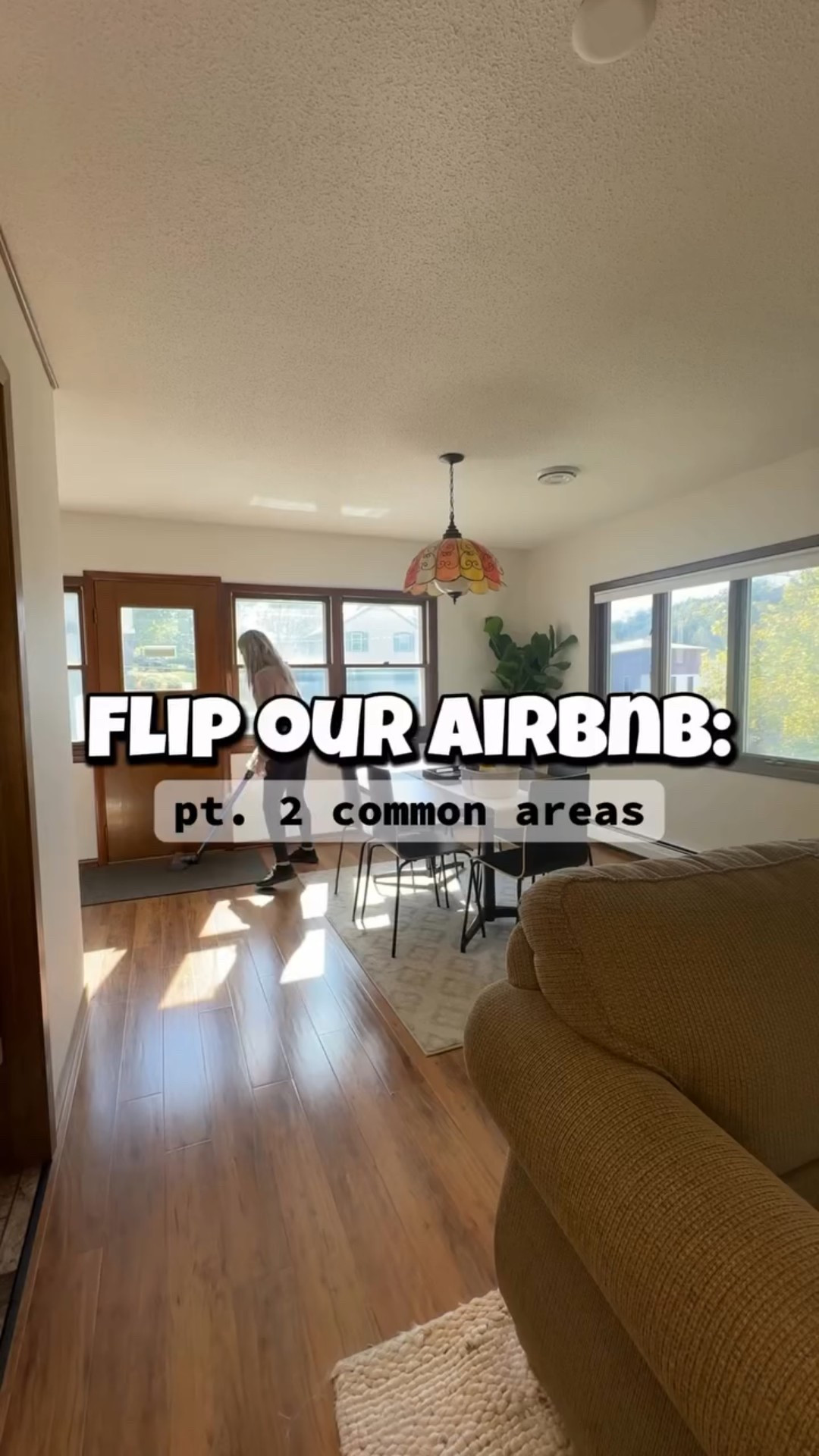 You saw us make the beds, now in pt 2 we clean up the common areas! How long do you think an entire house flip takes us? #airbnbsuperhost #airbnbcleaning #cleanwithme

#LTKHome #LTKGiftGuide #LTKSaleAlert