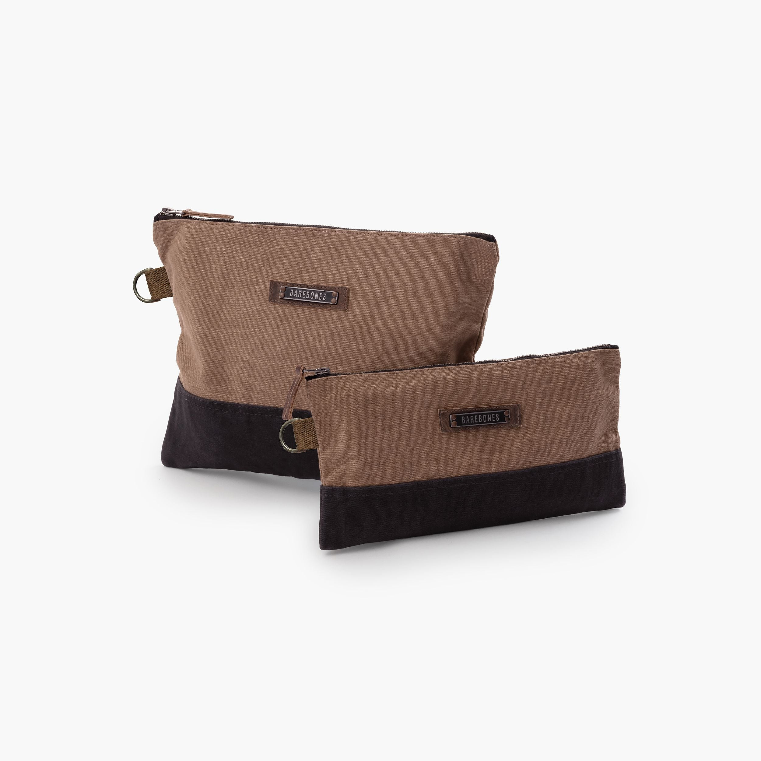 Neelum Zipper Pouch - Khaki | Barebones