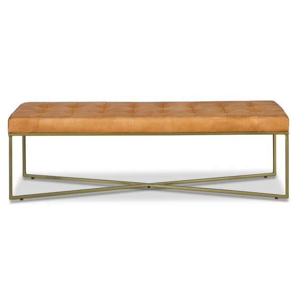 EdgeMod&nbsp;Traversa&nbsp;Bench&nbsp;in&nbsp;Saddle&nbsp;Tan - Walmart.com | Walmart (US)