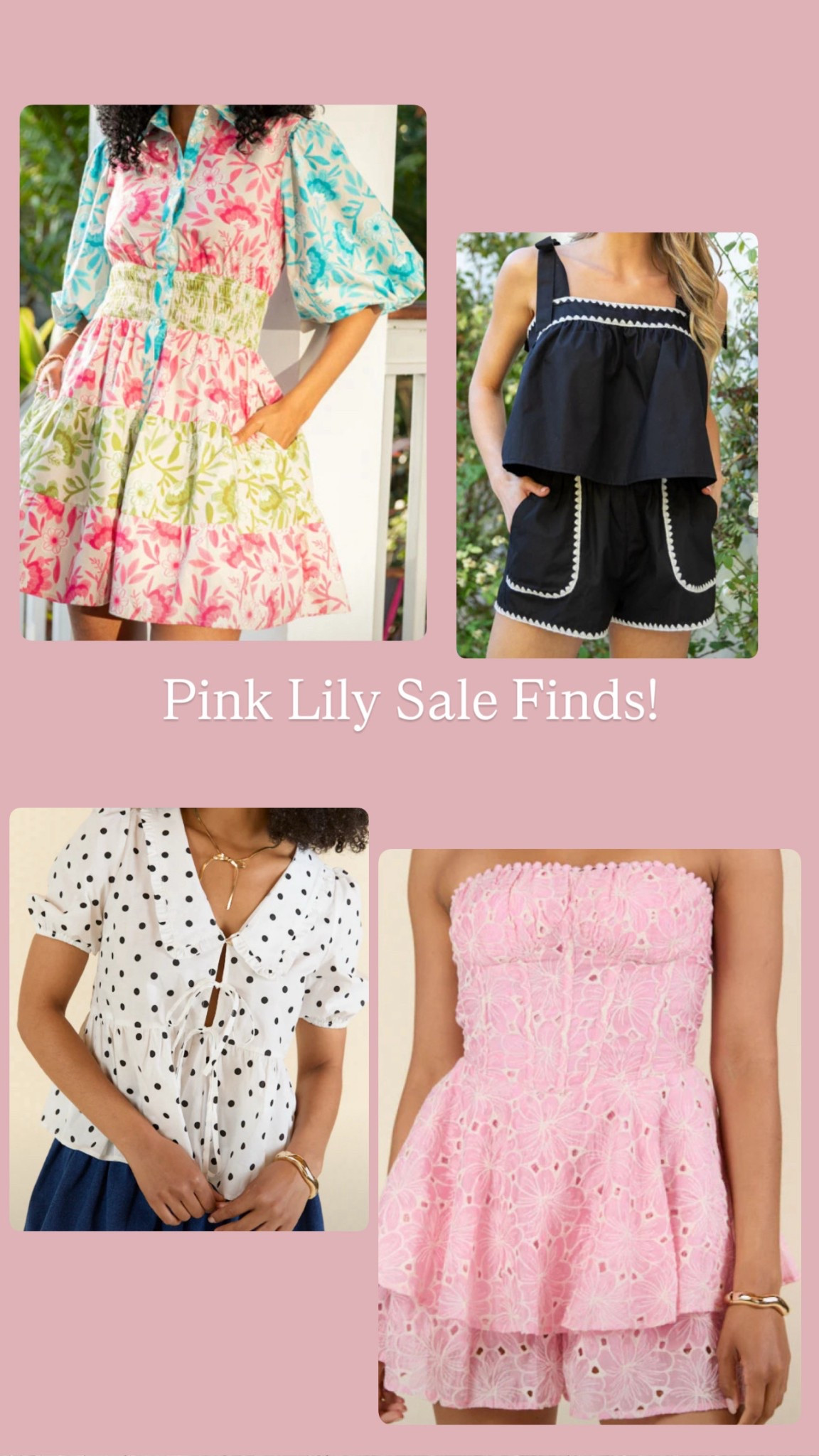 My top Pink Lily Sale Finds! Go shop now! 

#PinkLilyPartner 

#LTKSaleAlert #LTKSummerEdit #LTKFindsUnder50