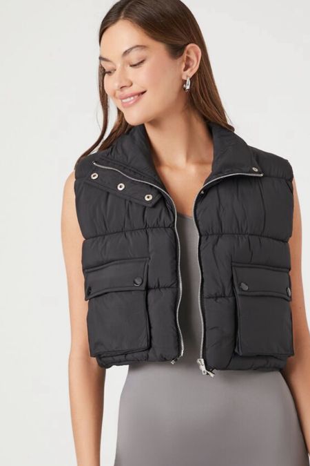Puffer vests are perfect layering pieces!

#LTKfindsunder50 #LTKSeasonal