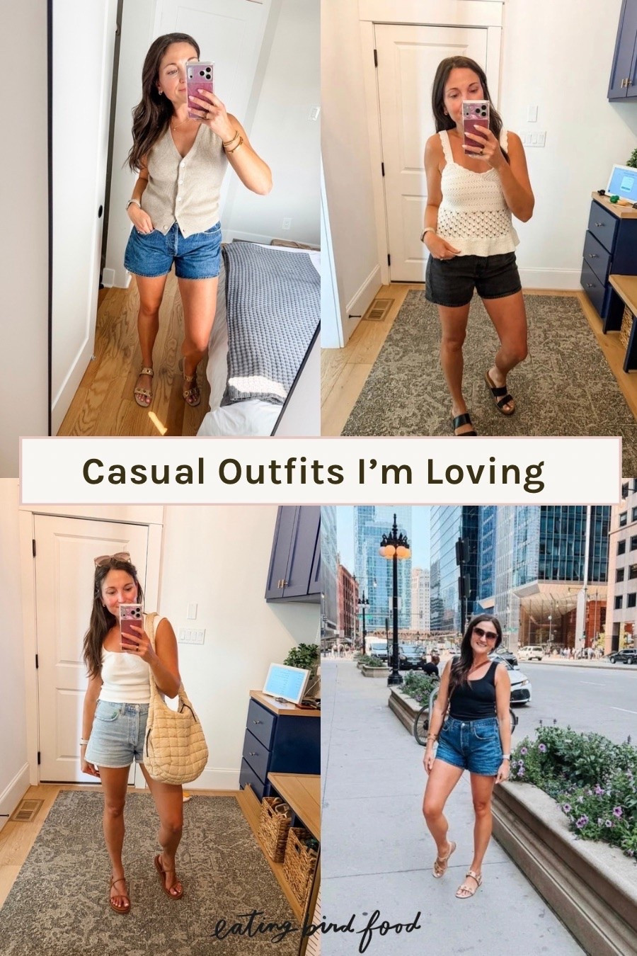 Casual Outfits I’m Loving!

Sweater Vest | Denim Shorts | Amazon Top | Quince | Scalloped Trim Sweater | Target Style

#LTKdayinmylife #LTKgrwm #LTKootd