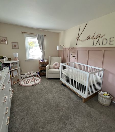 Easily my new favorite room in the house 💕 shop babygirl’s nursery here! 

#LTKKids #LTKFindsUnder50 #LTKBaby