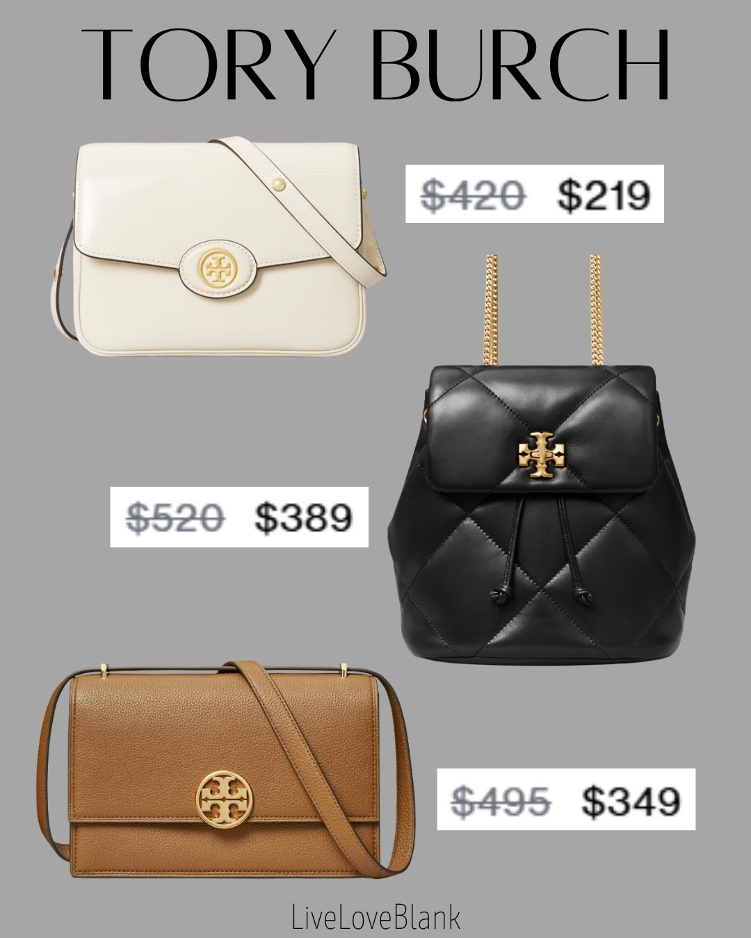 Tory Burch sale
Handbag sale

#LTKSeasonal #LTKSaleAlert #LTKOver40